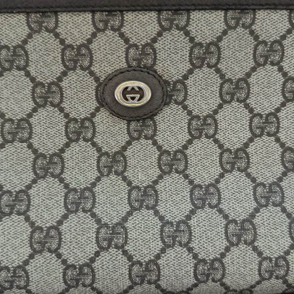 LUX | 100% Authentic Vintage OPHIDIA GUCCI LEATHER CLUTCH BAG - Picture 13 of 13